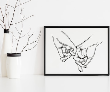 Liv Corday Image 'Pinky Promise' in Black