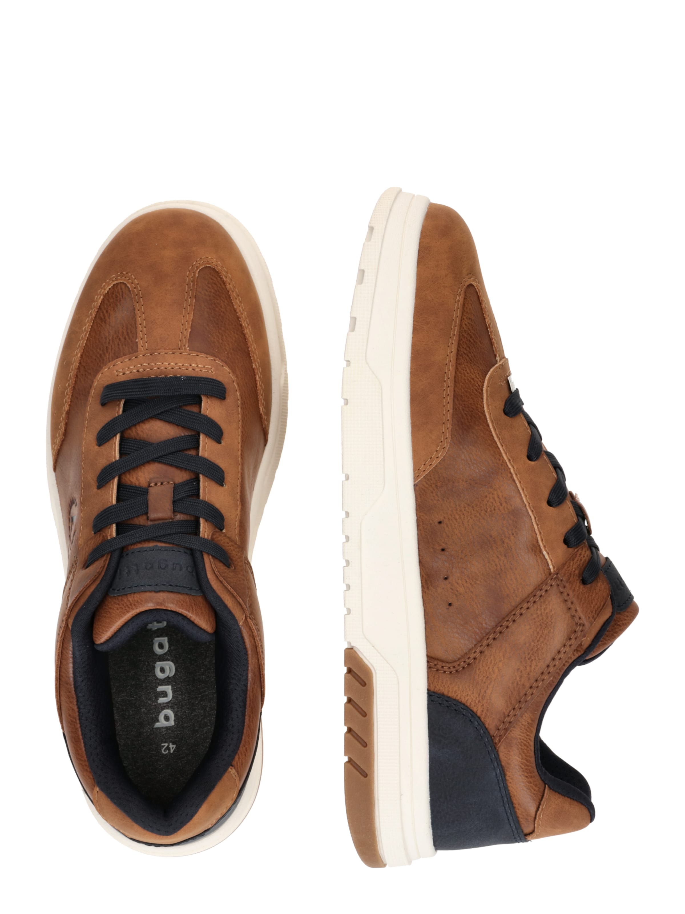 bugatti Nízke tenisky - Hnedá