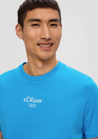 s.Oliver T-Shirt in Blau