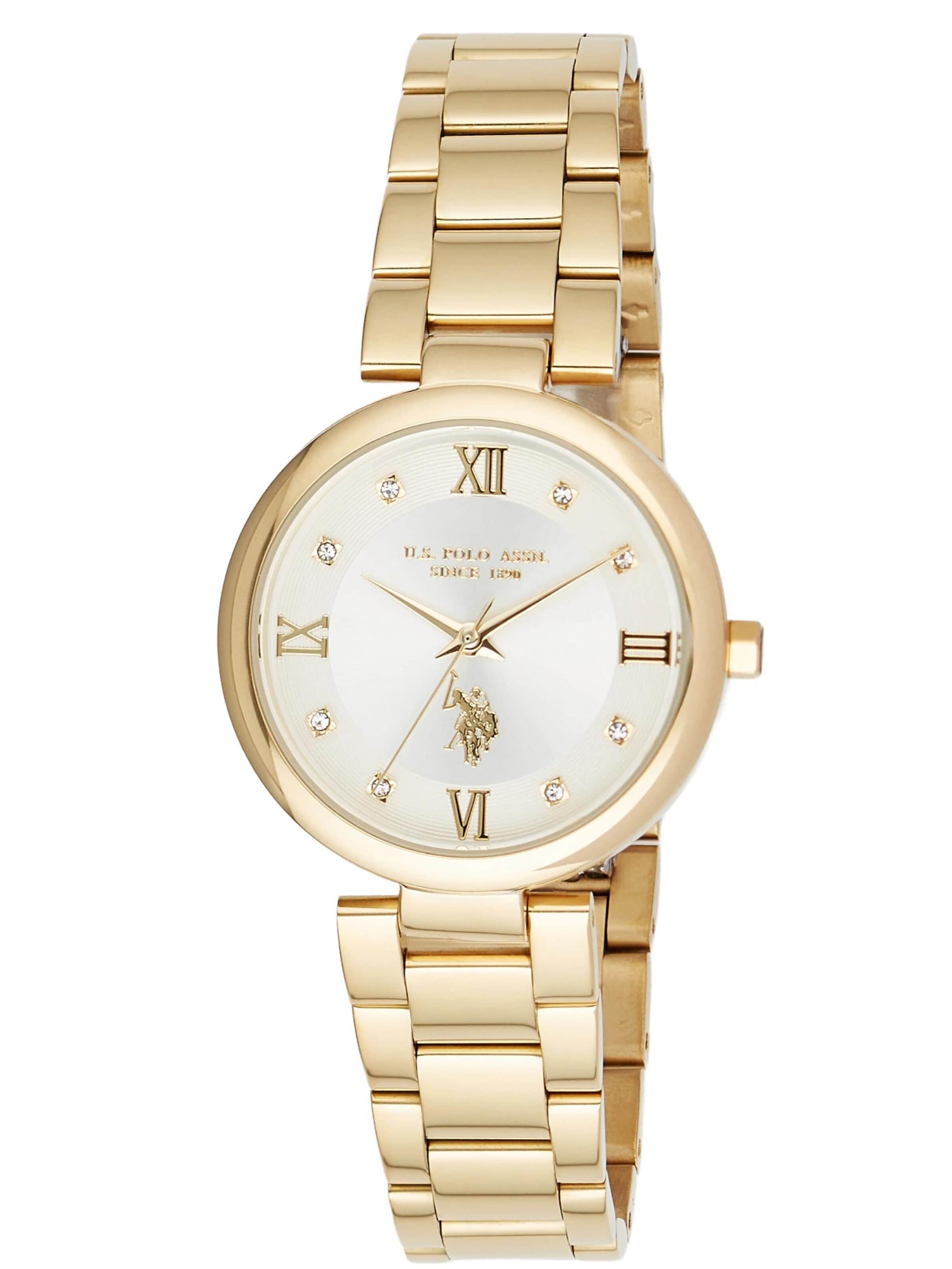 Montre à affichage analogique 'Fanny' U.S. POLO ASSN. en blanc : devant