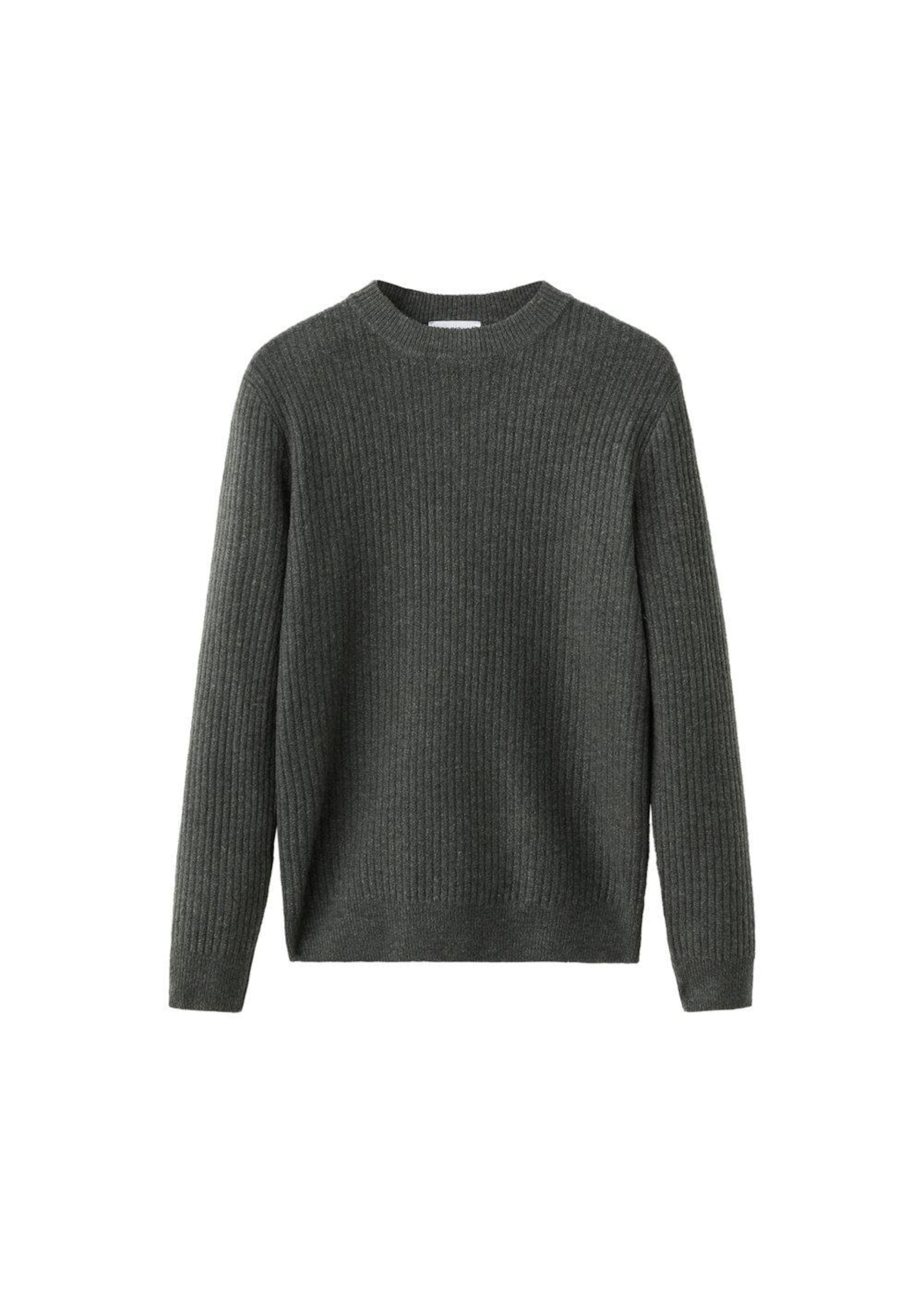 MANGO MAN Sweater in Green: front