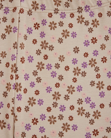 WE Fashion Rozkloszowany krój Spodnie w kolorze beżowy