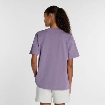new balance T-Shirt 'Classic' in Lila