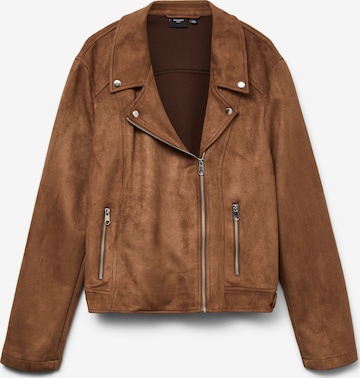 Vero Moda Curve Between-season jacket 'VMCJose' in Brown: front