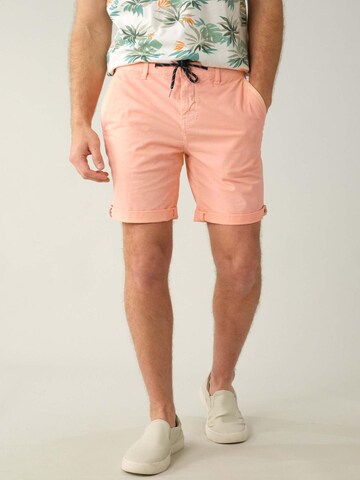 Deeluxe Slim fit Pants 'Mathy' in Orange: front