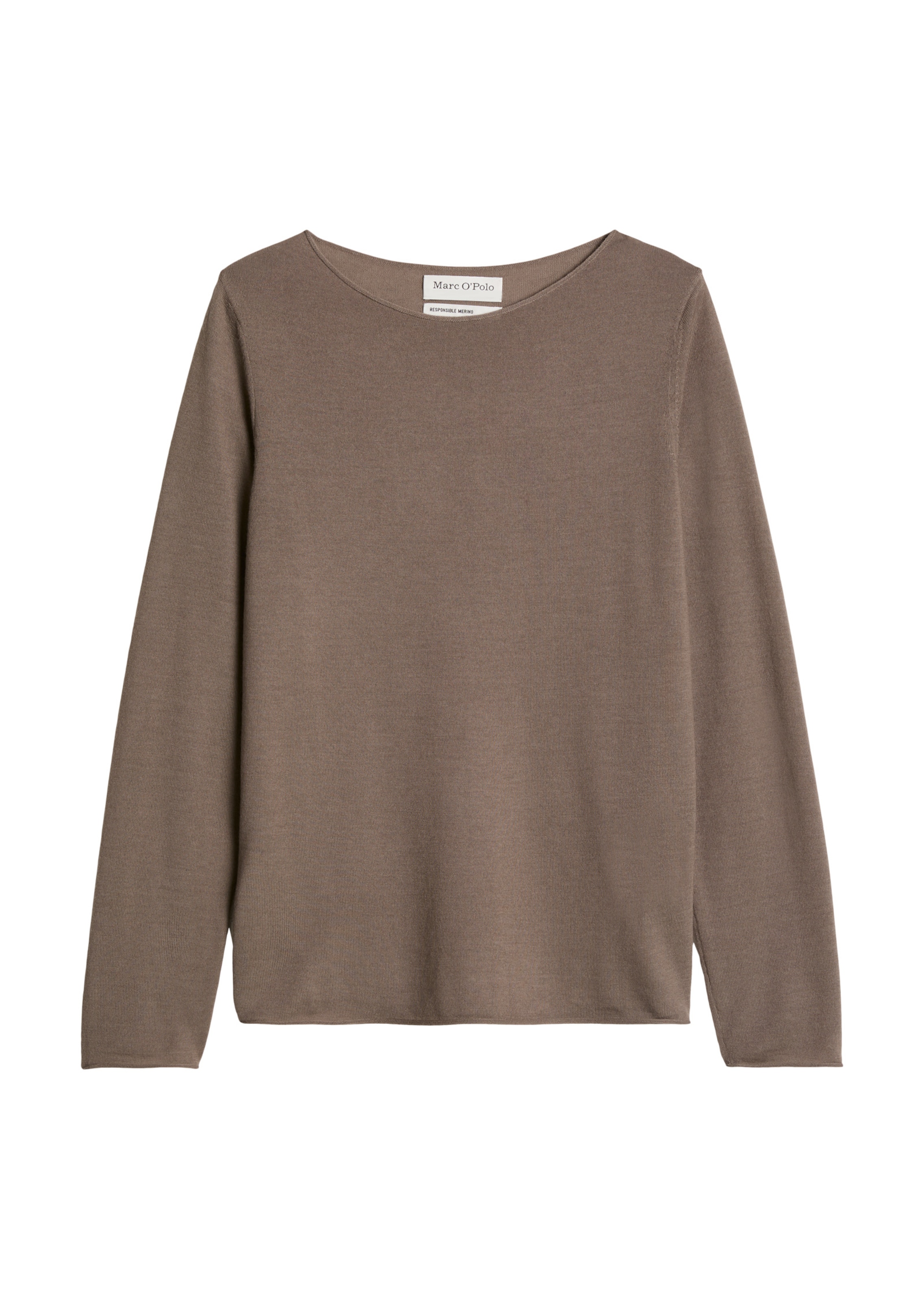 Pull-over Marc O'Polo en marron : devant