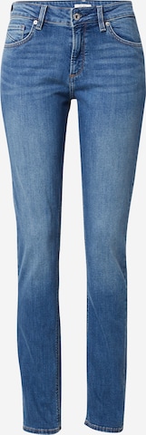 Coupe slim Jean 'Catie' QS en bleu : devant