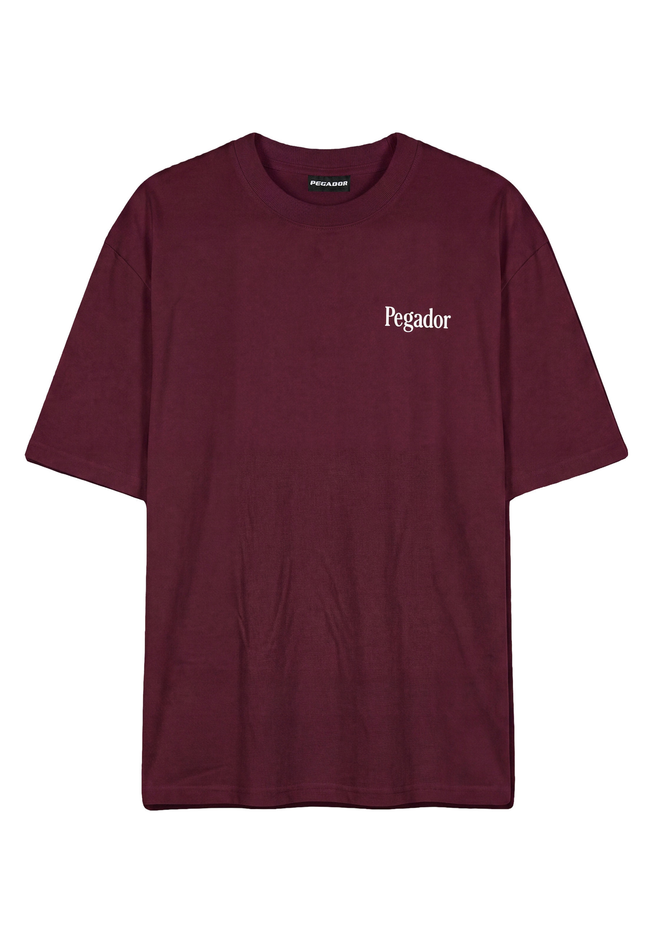 T-shirt 'Deva' Pegador en rouge : devant