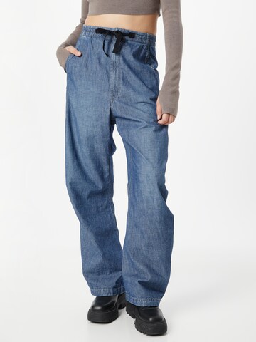 Wide Leg Jean G-Star RAW en bleu : devant