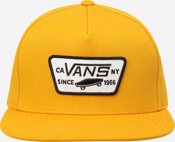 Casquette VANS en jaune