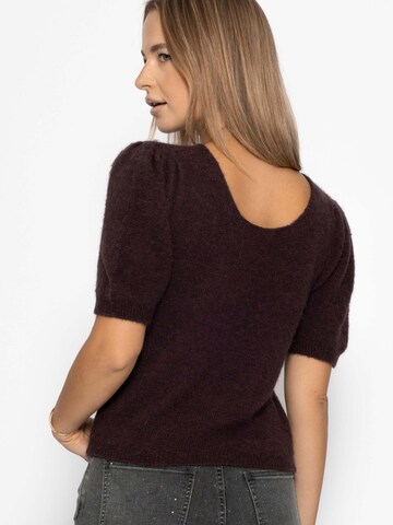 SASSYCLASSY Knitted top in Brown