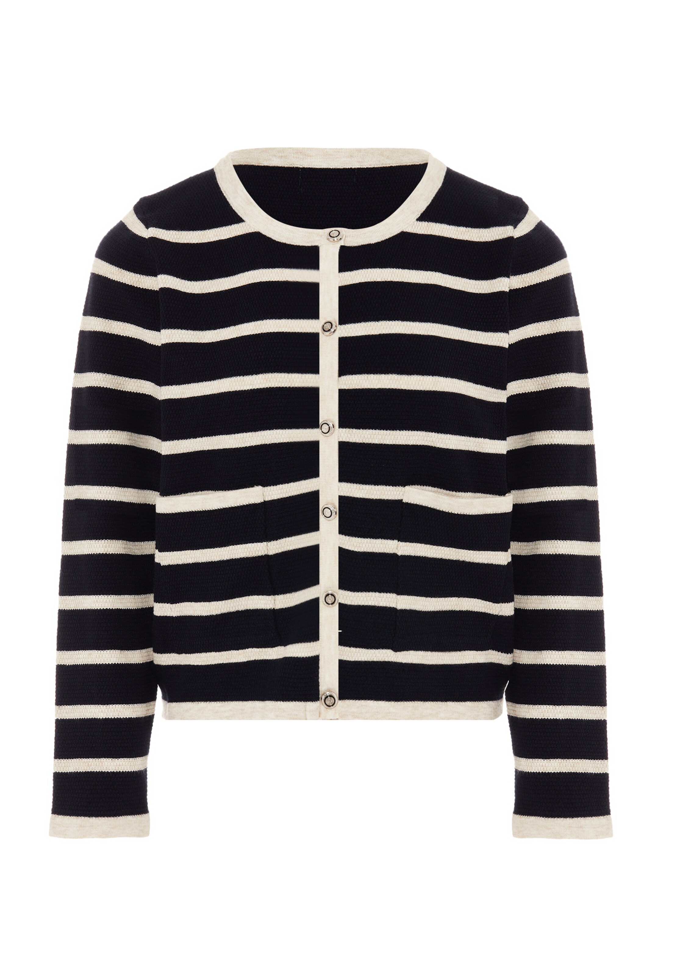 NAEMI Knit cardigan in Blue: front