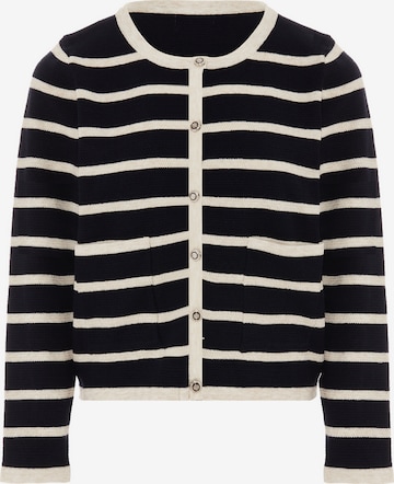 NAEMI Knit cardigan in Blue: front