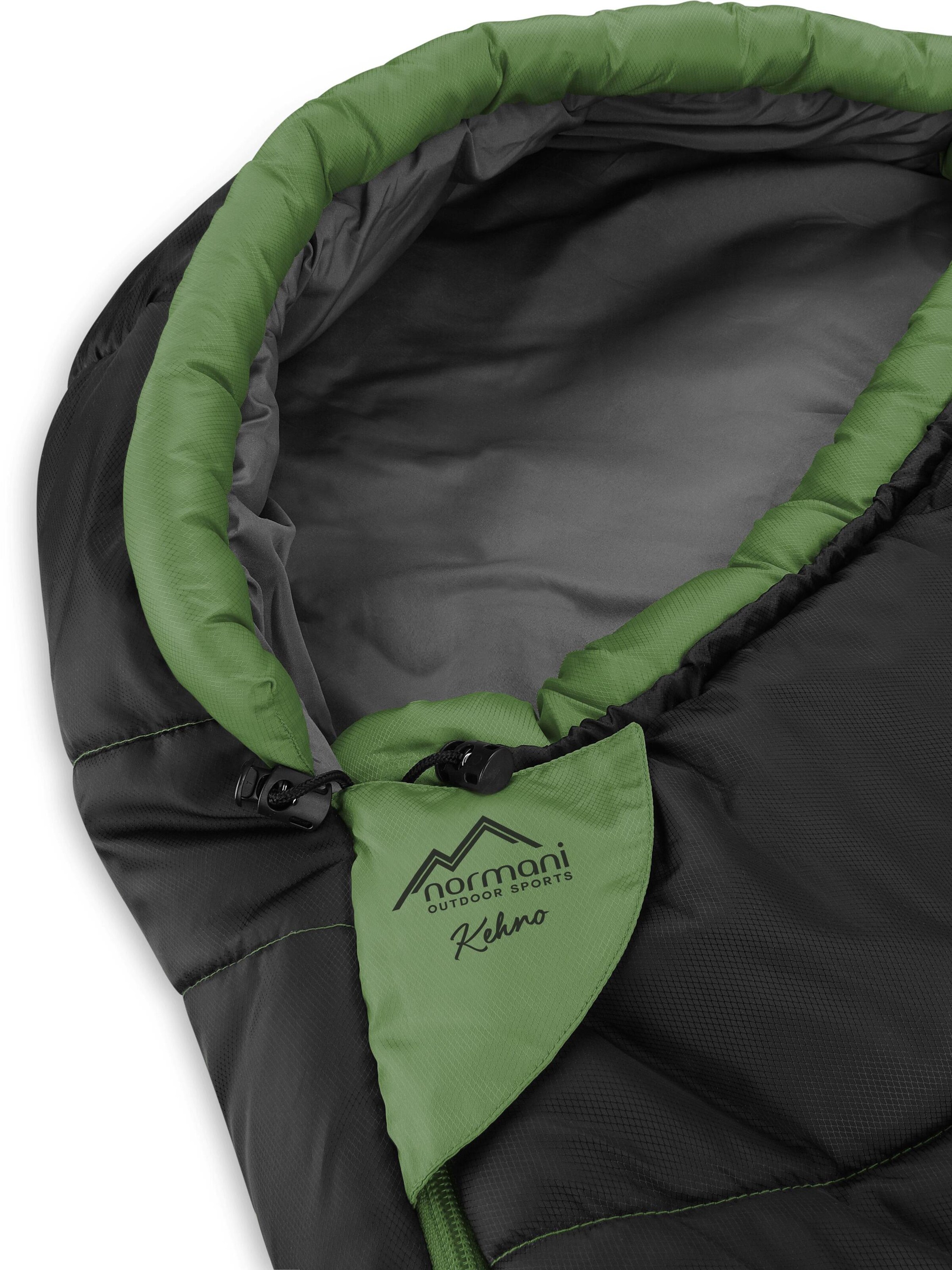 normani Schlafsack 'Kehno' in Schwarz