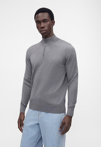 BOSS Sweater 'Ebenji' in Grey