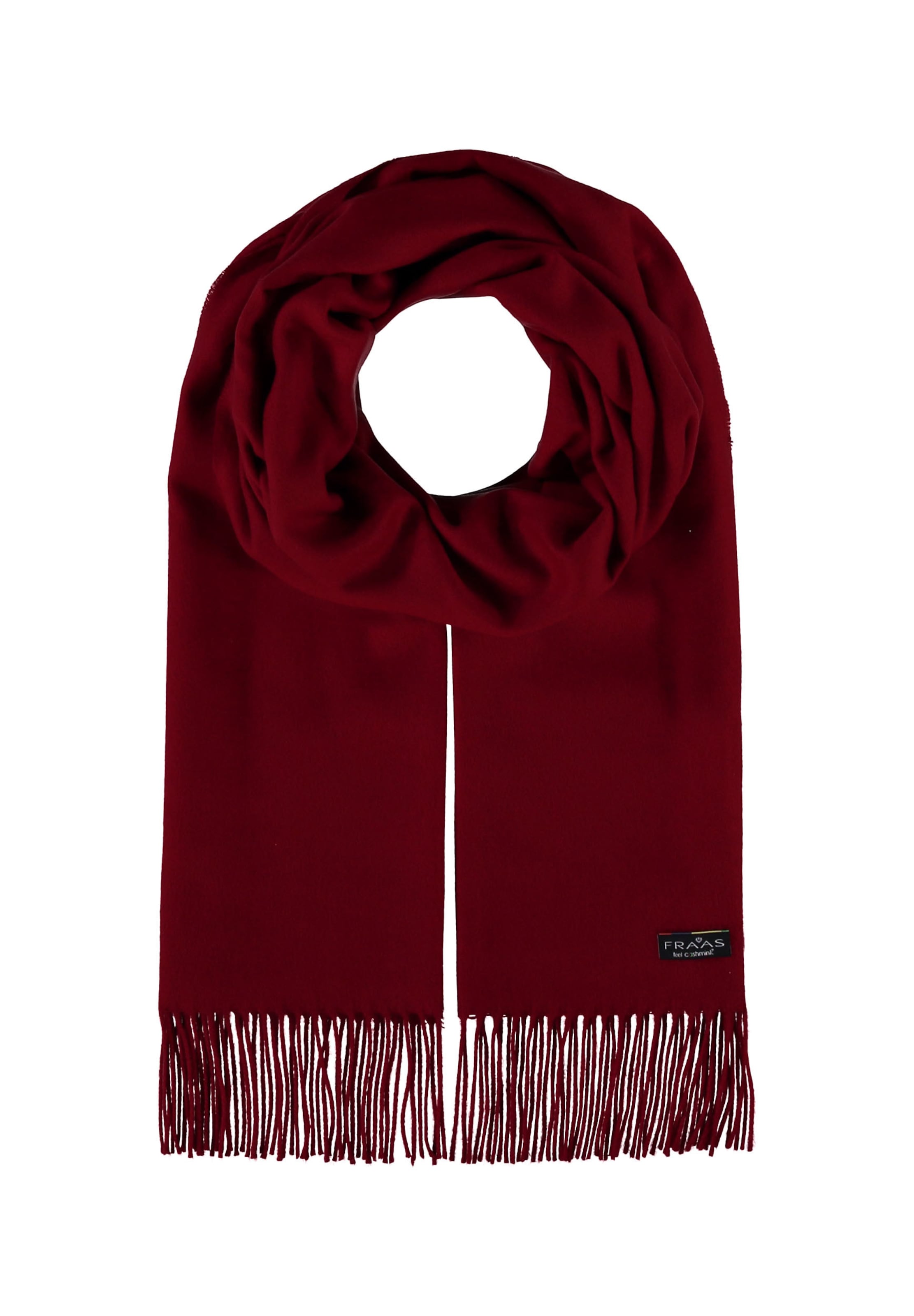 FRAAS Scarf in Red: front