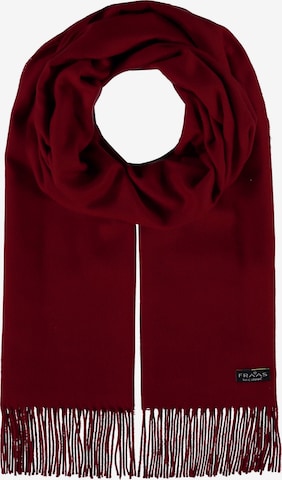 FRAAS Scarf in Red: front