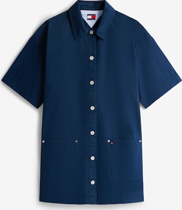 Tommy Jeans Платье-рубашка в Синий: спереди