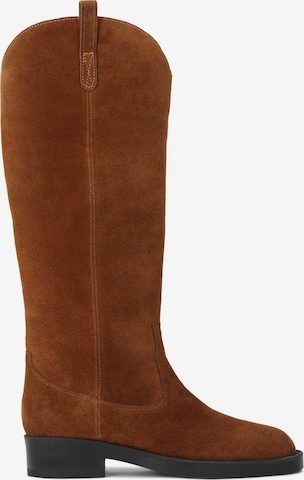 KazarČizme - smeđa boja: prednji dio