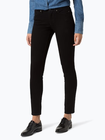 Cambio Skinny Jeans 'Parla' in Zwart: voorkant