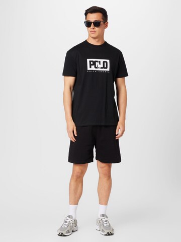 T-Shirt Polo Ralph Lauren en noir