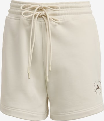 ADIDAS BY STELLA MCCARTNEY - Loosefit Pantalón deportivo 'True Casuals' en beige: frente
