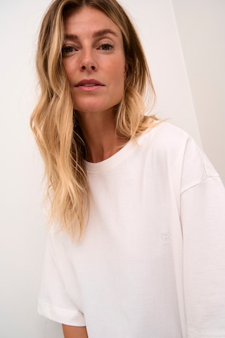 Cream Shirt 'Okina' in Wit