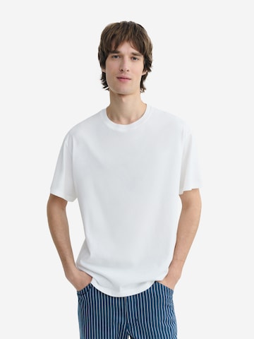 Thinking MU T-Shirt 'Aaron' in Weiß: Vorderseite