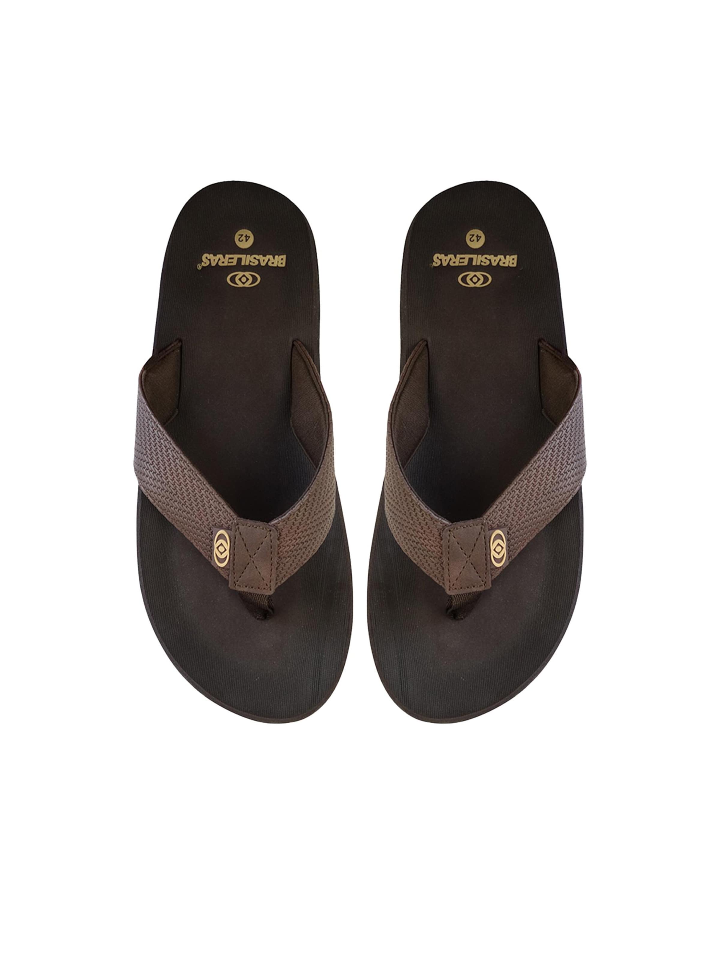 Infradito 'Puff' di Brasileras in marrone