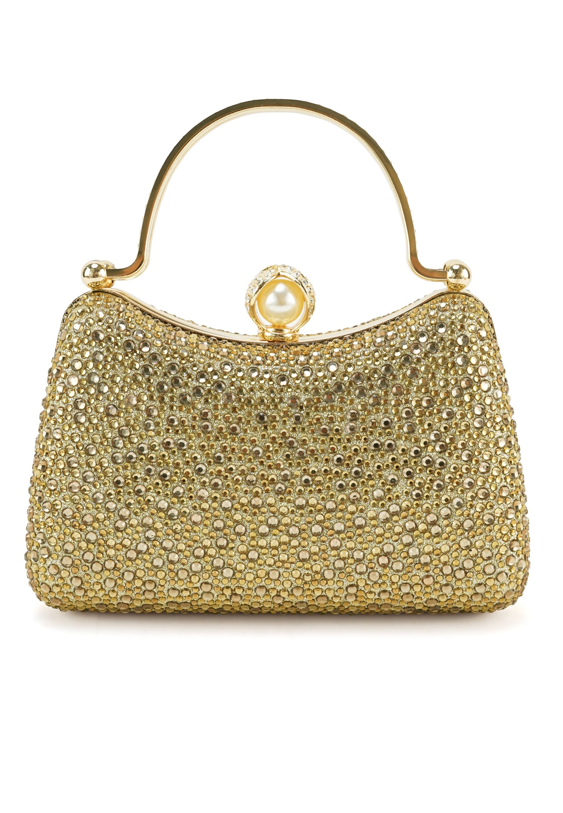 HARPA Clutch 'ORALEI' in Gold