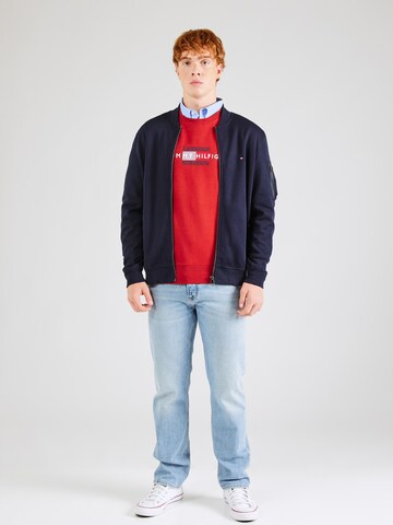 TOMMY HILFIGER Sweatshirt in Rot