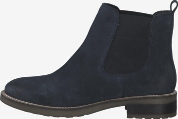 s.Oliver Chelsea Boots in Blau