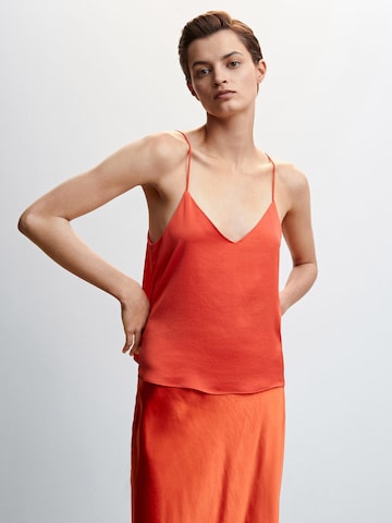 MANGO Top 'RACHEL' in Rot: predná strana