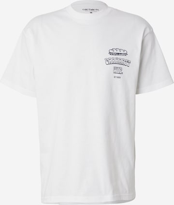 T-Shirt Carhartt WIP en blanc : devant