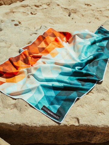 woodsandwaves Beach Towel 'Kaleidoscope Orange' in Mixed colors