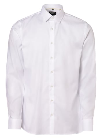 OLYMP Slim fit Business Shirt in White: front