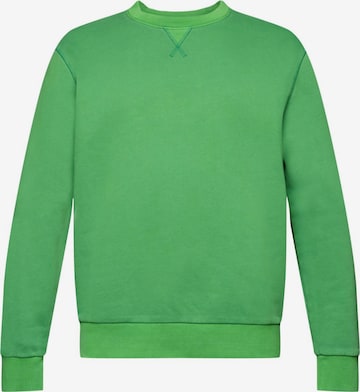 ESPRIT Sweatshirt in Groen: voorkant