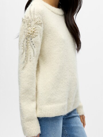 OBJECT Pullover 'OBJSALIKA' in Weiß