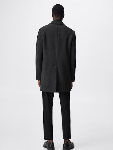 MANGO MAN Between-Seasons Coat 'Hake' in Grey