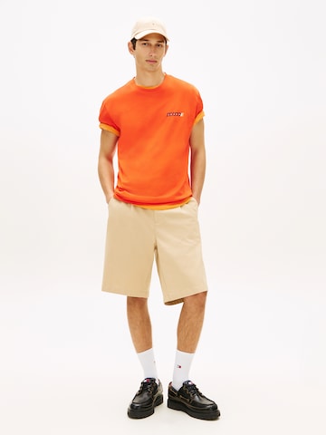 Tommy Jeans Majica 'VINTAGE' | oranžna barva