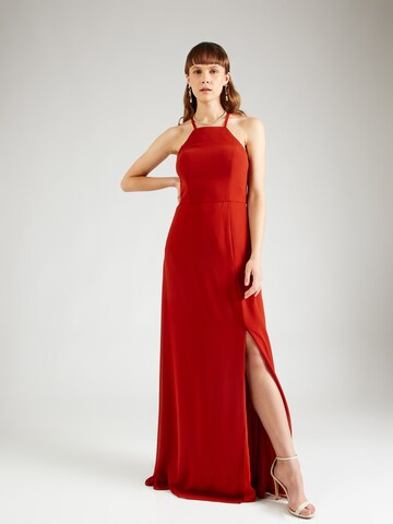 STAR NIGHT Evening Dress in Red: front