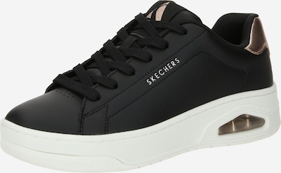 SKECHERS Sneaker low 'UNO' i bronze / sort / hvid, Produktvisning