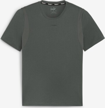 PUMA Performance Shirt 'TriBlend' in Grey: front