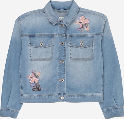 Abercrombie & Fitch Tussenjas in de kleur Blauw denim / Rosa / Wijnrood / Wit, Productweergave