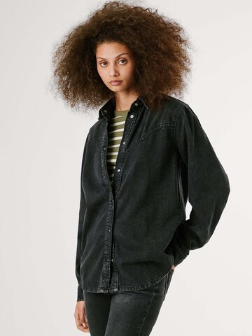 Pepe Jeans Bluse 'Odeli' in Schwarz