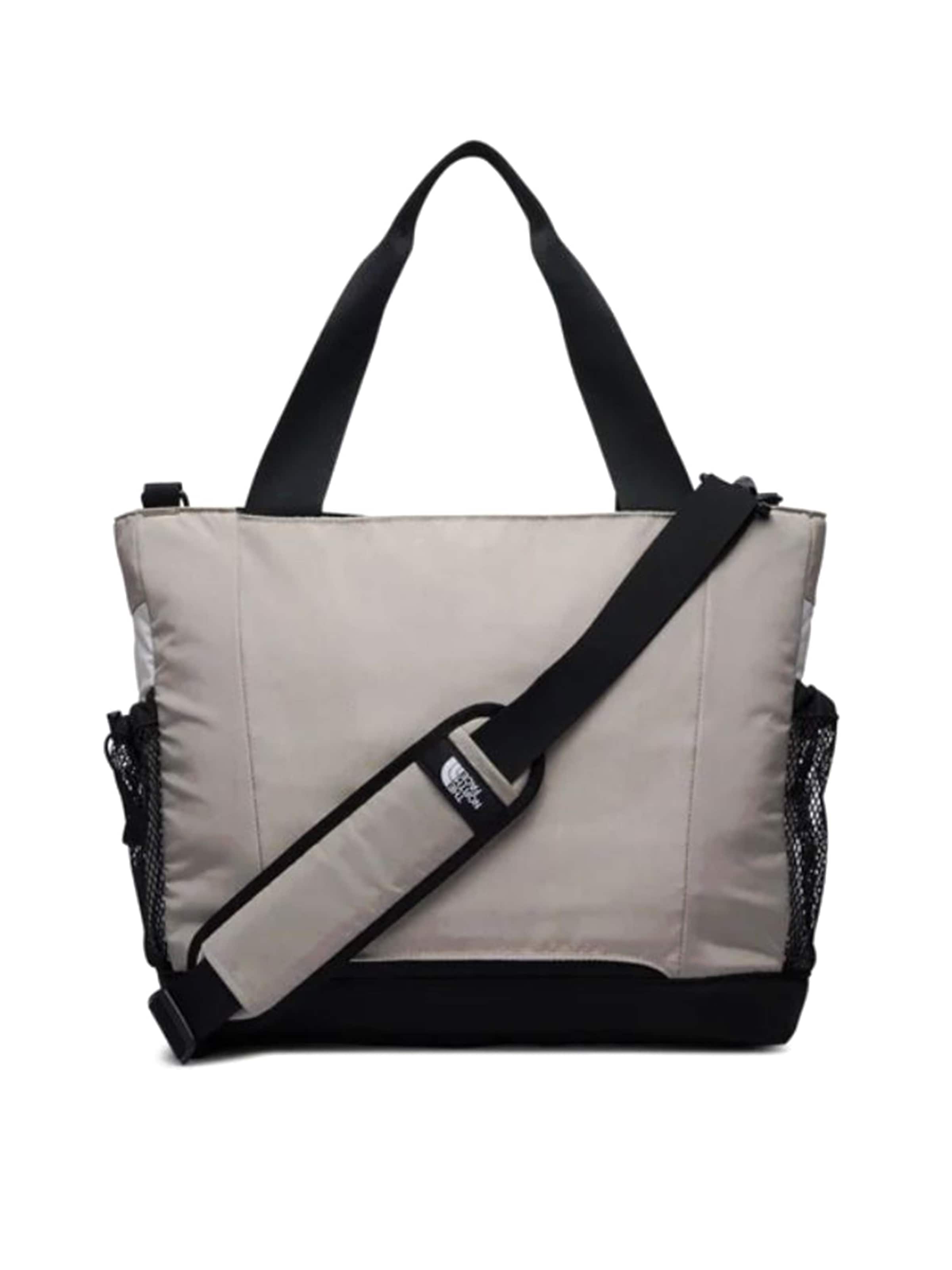 Sac de voyage 'HOT SHOT TOTE STONE SLAB / CUMULUS CLOUD' THE NORTH FACE en beige