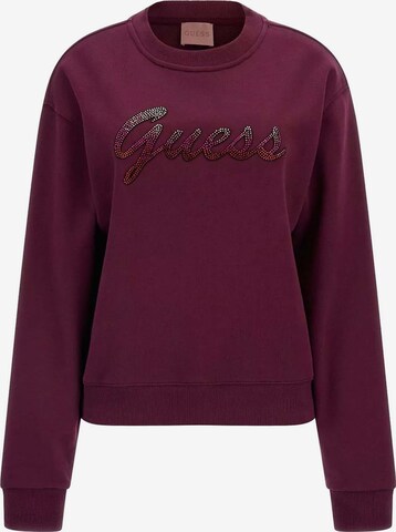 GUESS Sweatshirt in Red: front