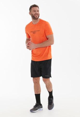 ENDURANCE Funkční tričko 'Portofino' – oranžová