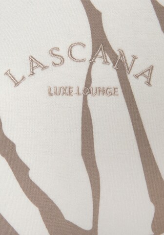 LASCANA Sweatshirt in Beige