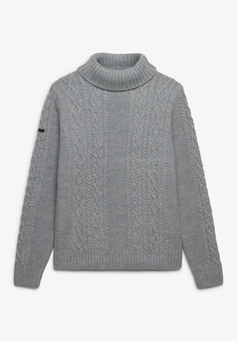 Superdry & Co Pullover 'Jacob' in Grau